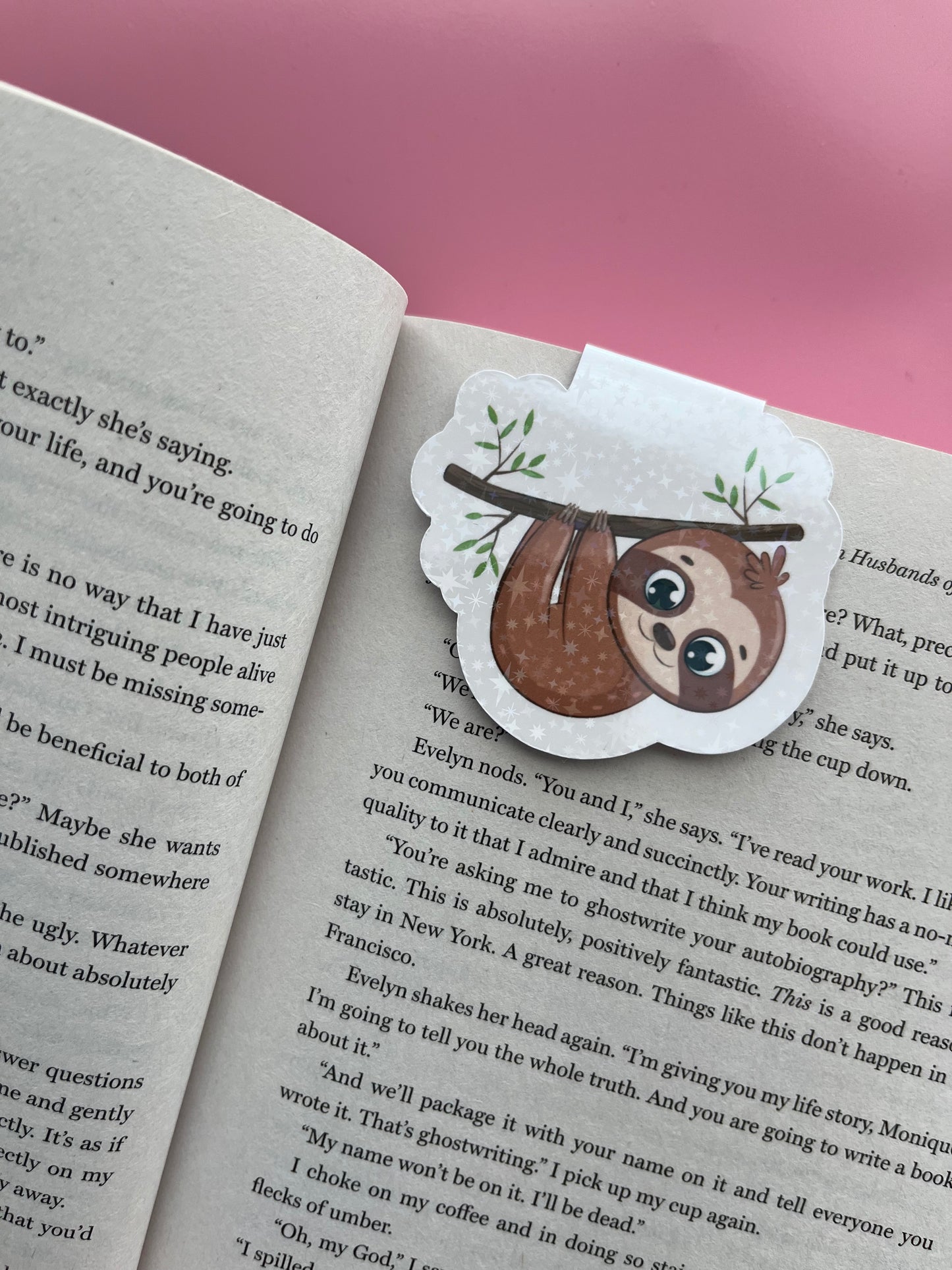 Happy Sloth Bookmark