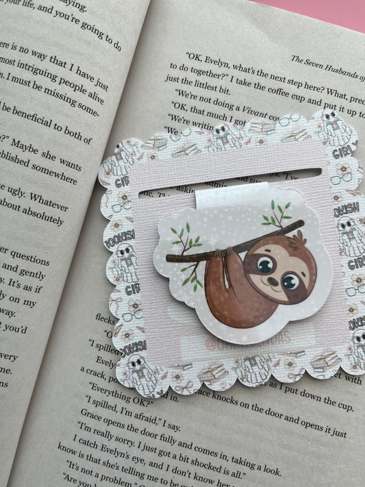 Happy Sloth Bookmark